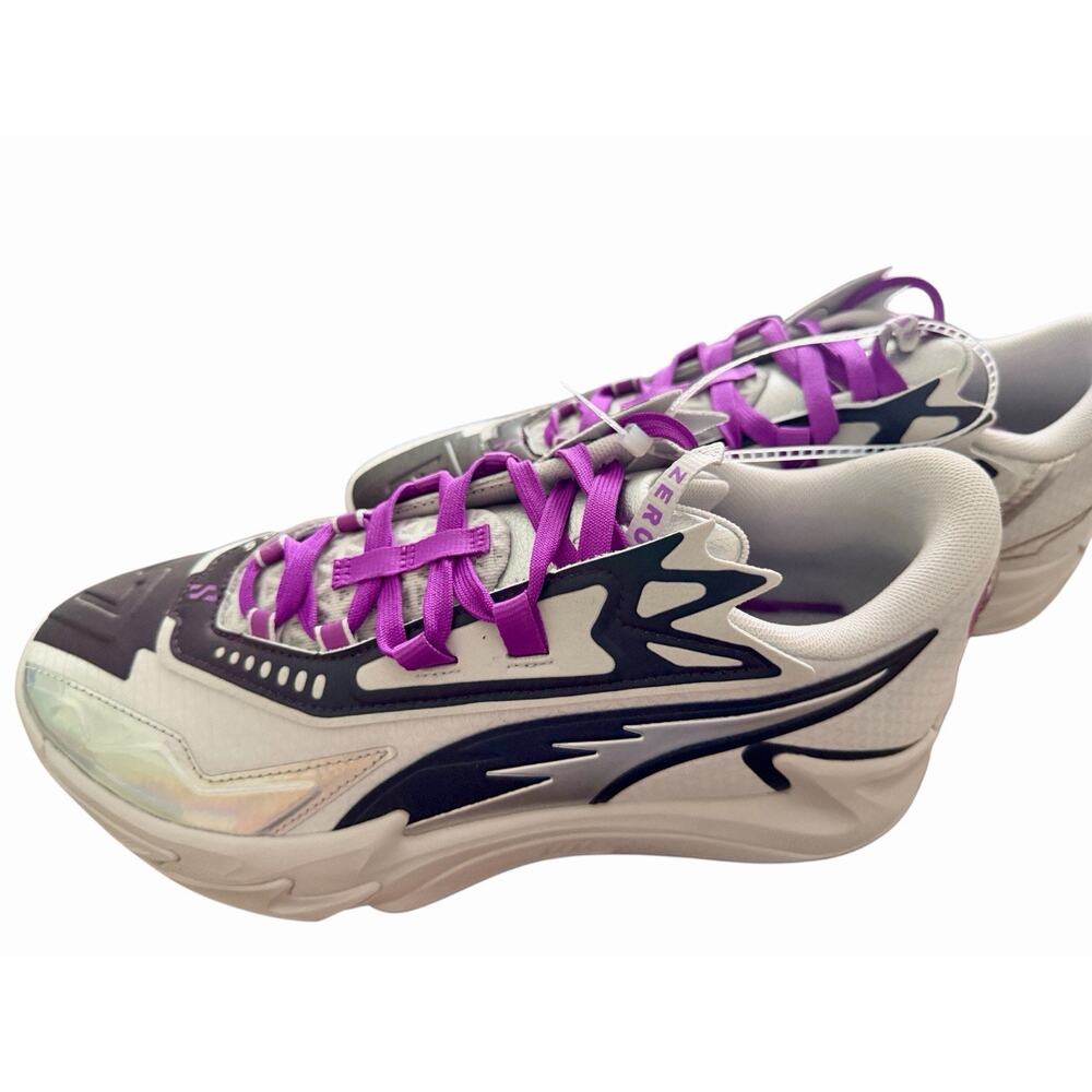 Puma Scoot Zeros II Sterling 31135101 Mens Gray Athletic Basketball Shoes Sz 9.5